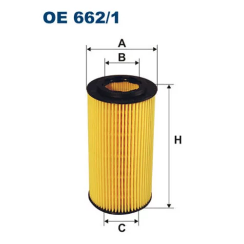 Olejový filter OE 662/1 /FILTRON/