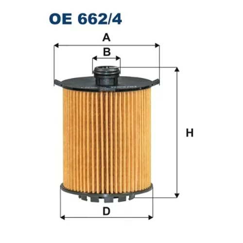 Olejový filter OE 662/4 /FILTRON/