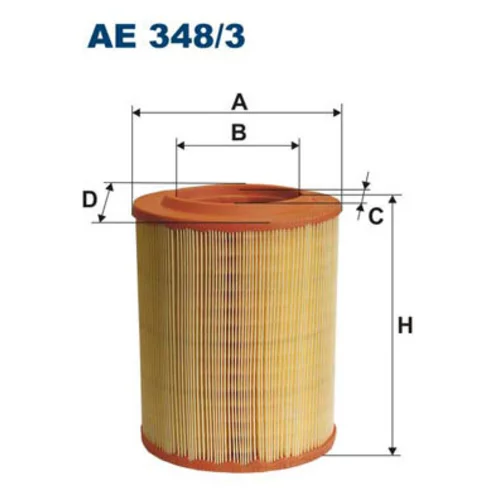 Vzduchový filter FILTRON AE 348/3