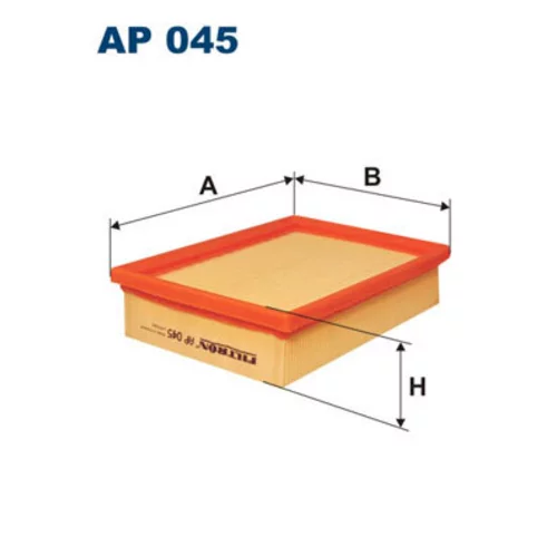Vzduchový filter FILTRON AP 045