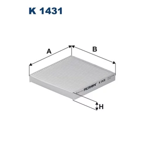 Filter vnútorného priestoru FILTRON K 1431