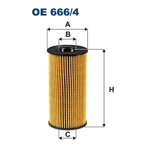 Olejový filter FILTRON OE 666/4