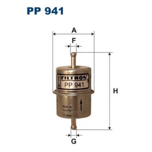 Palivový filter FILTRON PP 941