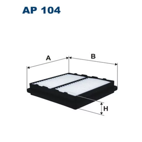 Vzduchový filter FILTRON AP 104