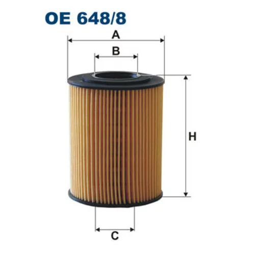 Olejový filter FILTRON OE 648/8