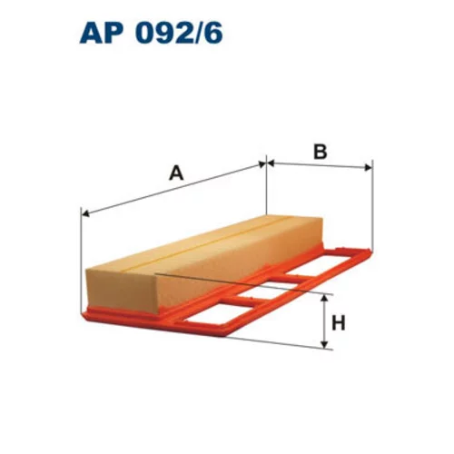 Vzduchový filter FILTRON AP 092/6