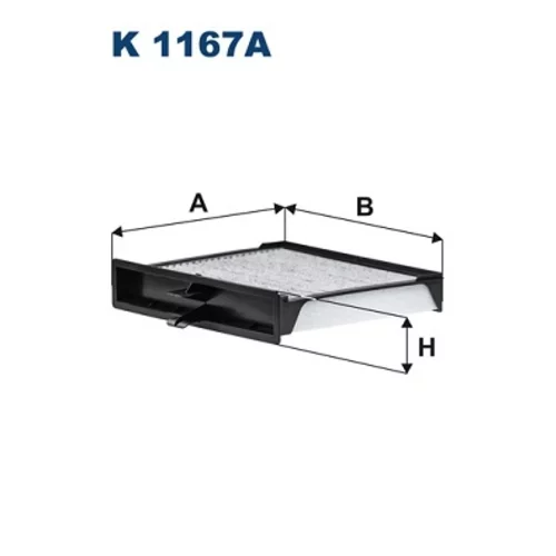 Filter vnútorného priestoru FILTRON K 1167A