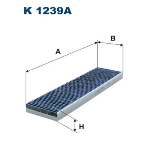 Filter vnútorného priestoru FILTRON K 1239A