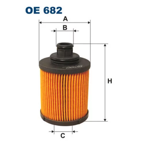 Olejový filter FILTRON OE 682