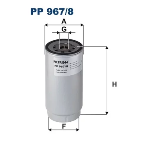 Palivový filter FILTRON PP 967/8