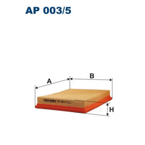 Vzduchový filter FILTRON AP 003/5