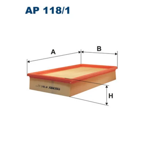 Vzduchový filter FILTRON AP 118/1