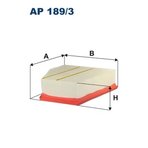 Vzduchový filter AP 189/3 /FILTRON/