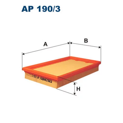 Vzduchový filter FILTRON AP 190/3