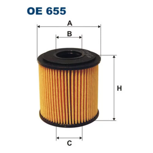 Olejový filter OE 655 /FILTRON/