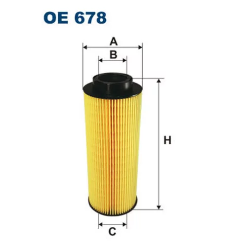 Olejový filter OE 678 /FILTRON/