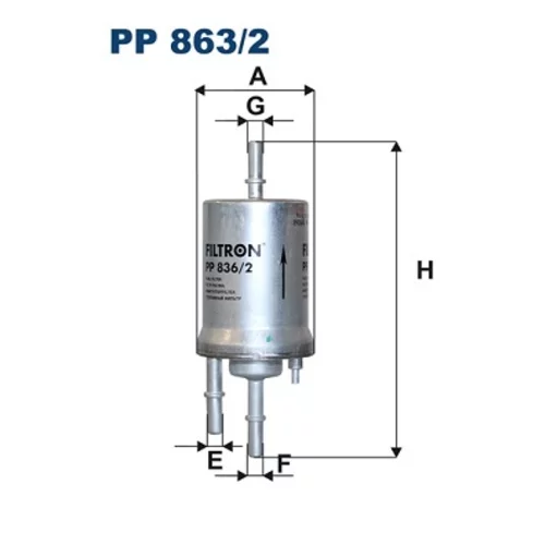 Palivový filter FILTRON PP 836/2