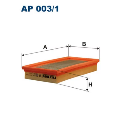 Vzduchový filter FILTRON AP 003/1