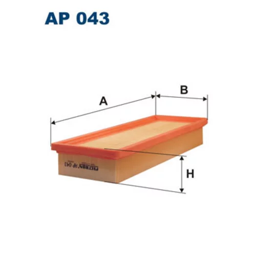 Vzduchový filter FILTRON AP 043