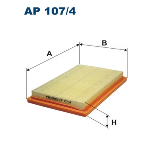 Vzduchový filter FILTRON AP 107/4
