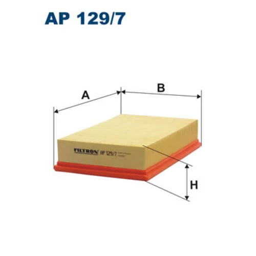Vzduchový filter FILTRON AP 129/7