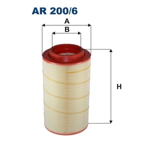 Vzduchový filter FILTRON AR 200/6