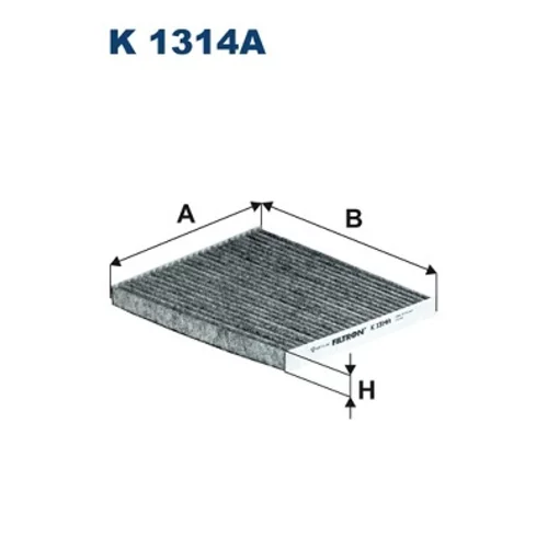 Filter vnútorného priestoru FILTRON K 1314A