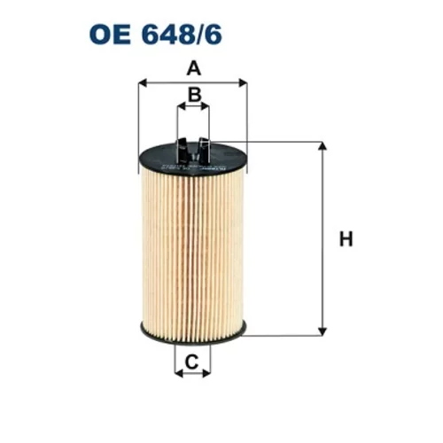 Olejový filter OE 648/6 /FILTRON/