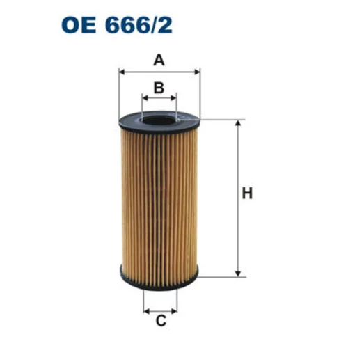 Olejový filter OE 666/2 /FILTRON/