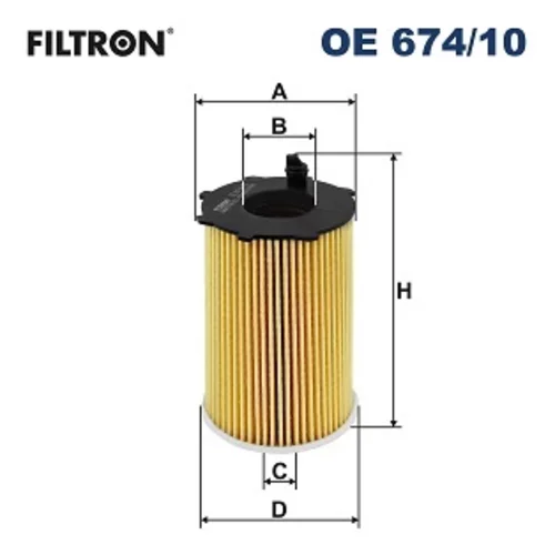 Olejový filter FILTRON OE 674/10