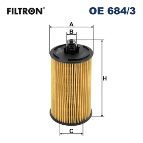 Olejový filter OE 684/3 /FILTRON/