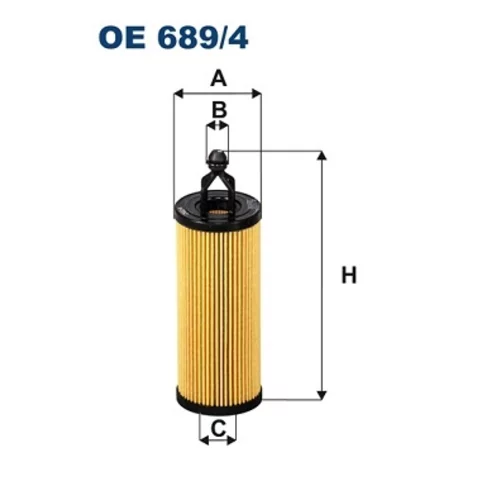 Olejový filter FILTRON OE 689/4