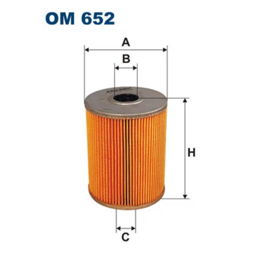 Olejový filter FILTRON OM 652