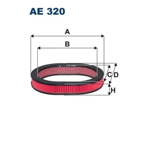 Vzduchový filter FILTRON AE 320