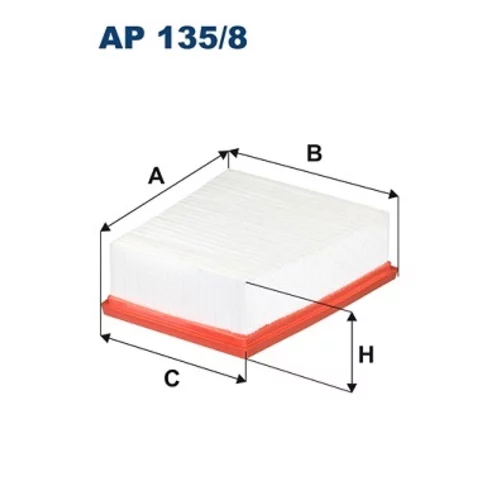 Vzduchový filter FILTRON AP 135/8