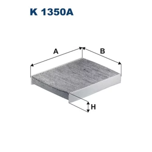 Filter vnútorného priestoru FILTRON K 1350A