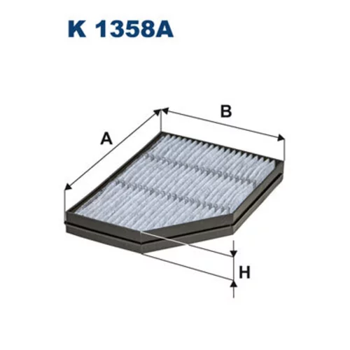 Filter vnútorného priestoru FILTRON K 1358A