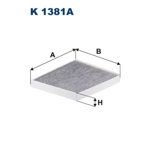 Filter vnútorného priestoru FILTRON K 1381A