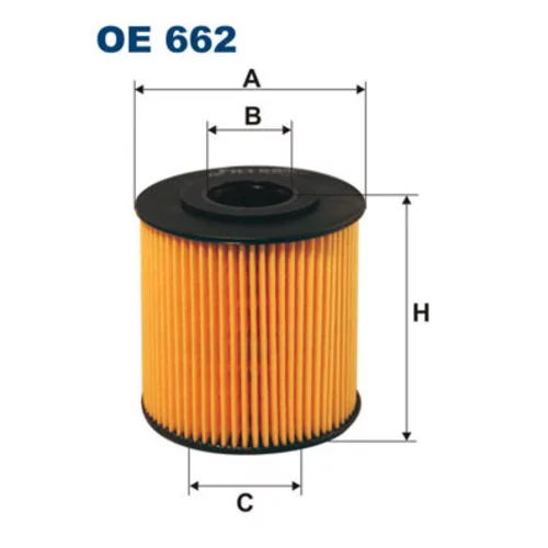 Olejový filter OE 662 /FILTRON/