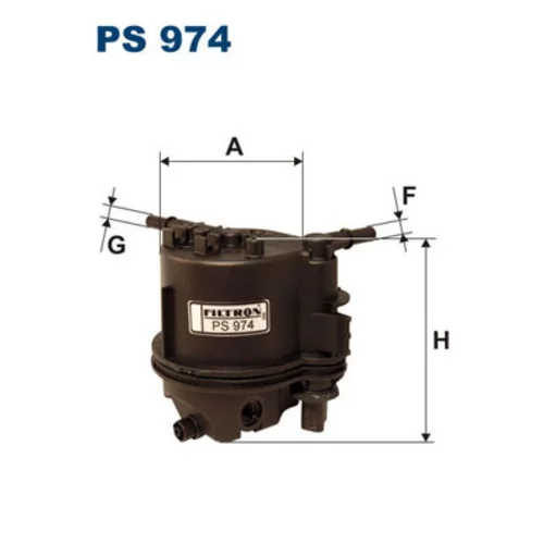 Palivový filter FILTRON PS 974