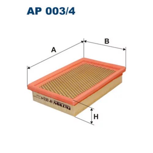 Vzduchový filter FILTRON AP 003/4