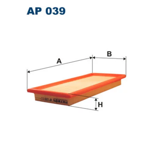 Vzduchový filter FILTRON AP 039