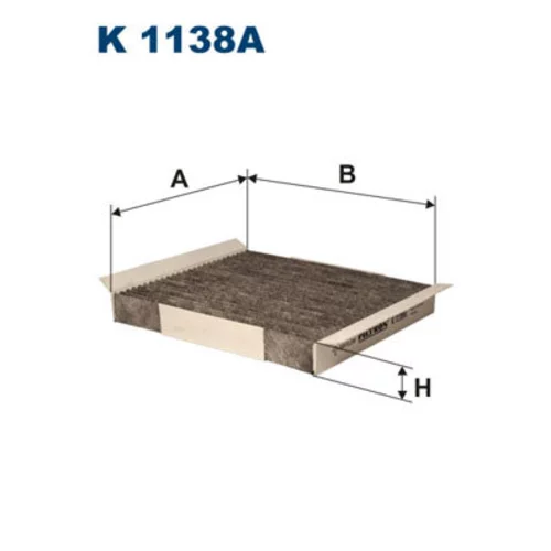 Filter vnútorného priestoru FILTRON K 1138A