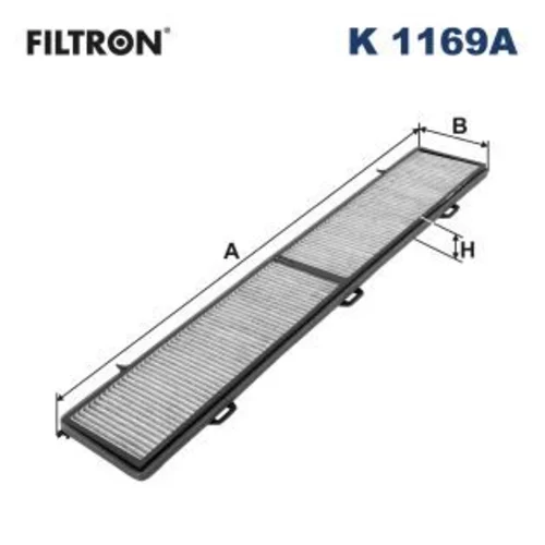 Filter vnútorného priestoru FILTRON K 1169A