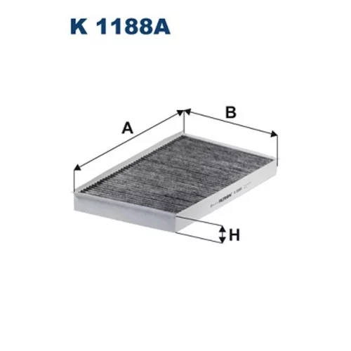 Filter vnútorného priestoru FILTRON K 1188A