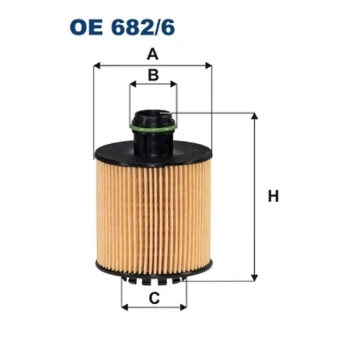 Olejový filter OE 682/6 /FILTRON/