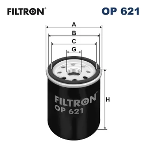 Olejový filter OP 621 /FILTRON/