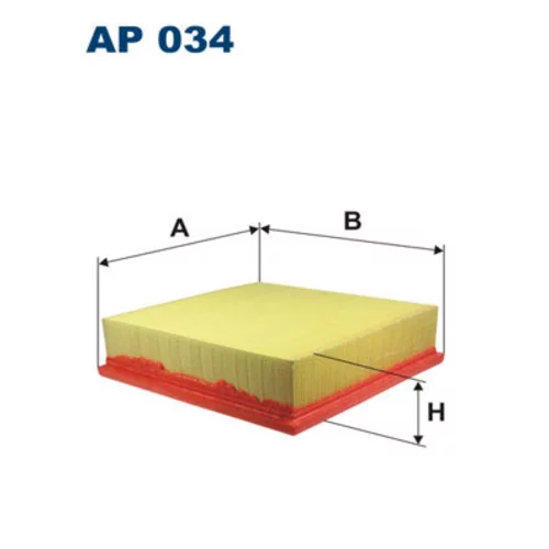 Vzduchový filter FILTRON AP 034