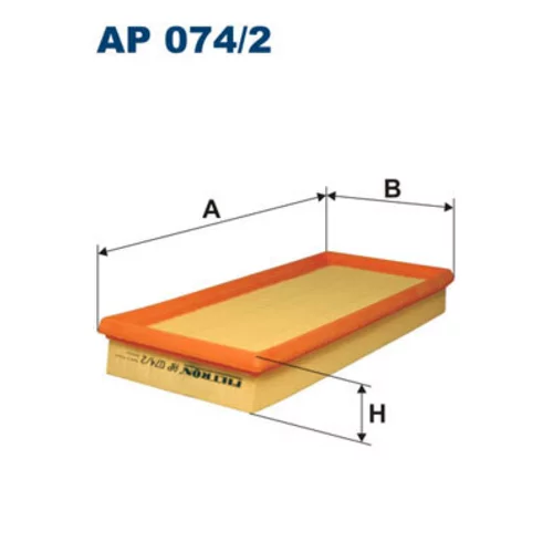 Vzduchový filter FILTRON AP 074/2