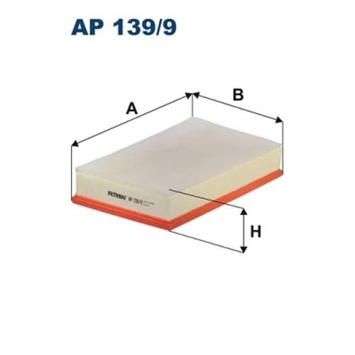 Vzduchový filter FILTRON AP 139/9